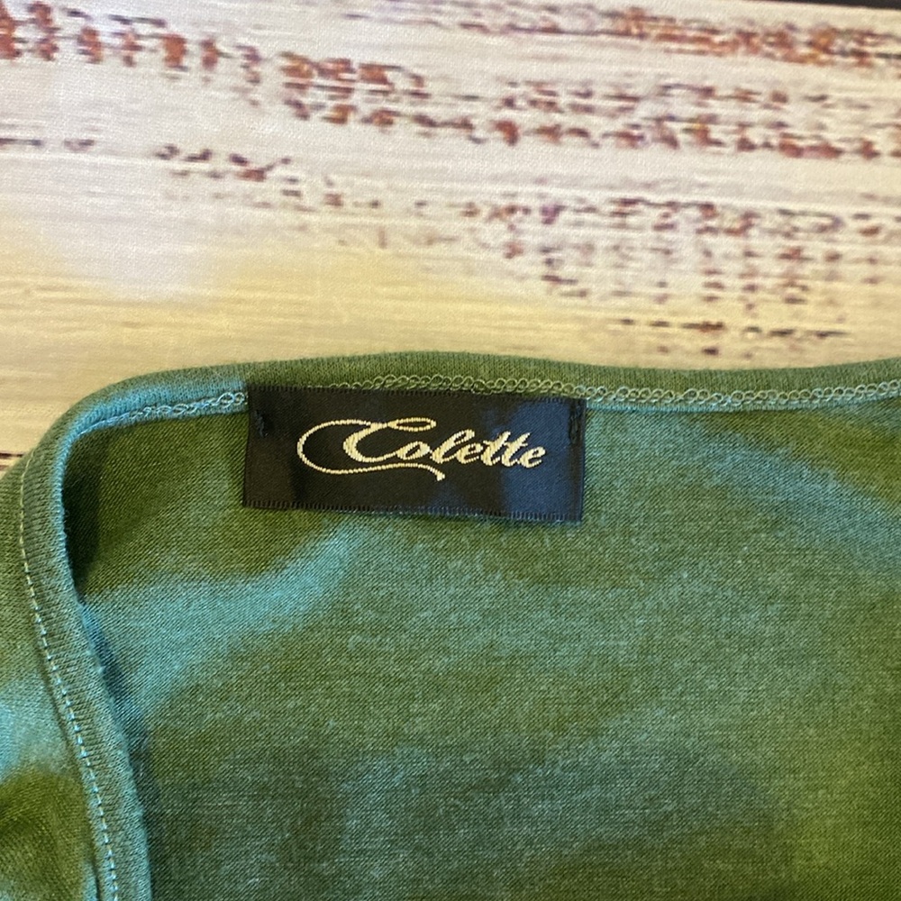 Colette Romey Cold Shoulder Knit Top size medium - Picture 4 of 7